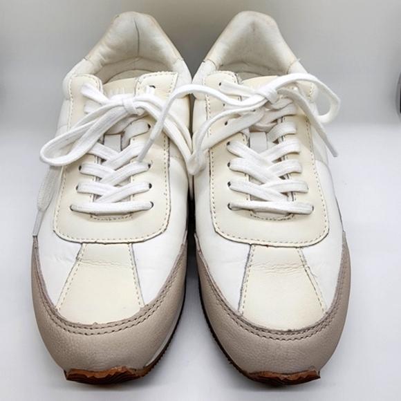 Madewell League Sneakers Washed Nubuck Retro Vintage Style Women's 6 M - Picture 2 of 16